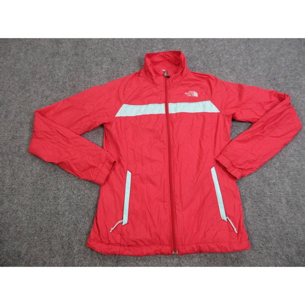 The‎ North Face Jacket Womens XS Red Hydrenalite Windbreaker Full Zip Mesh Lined